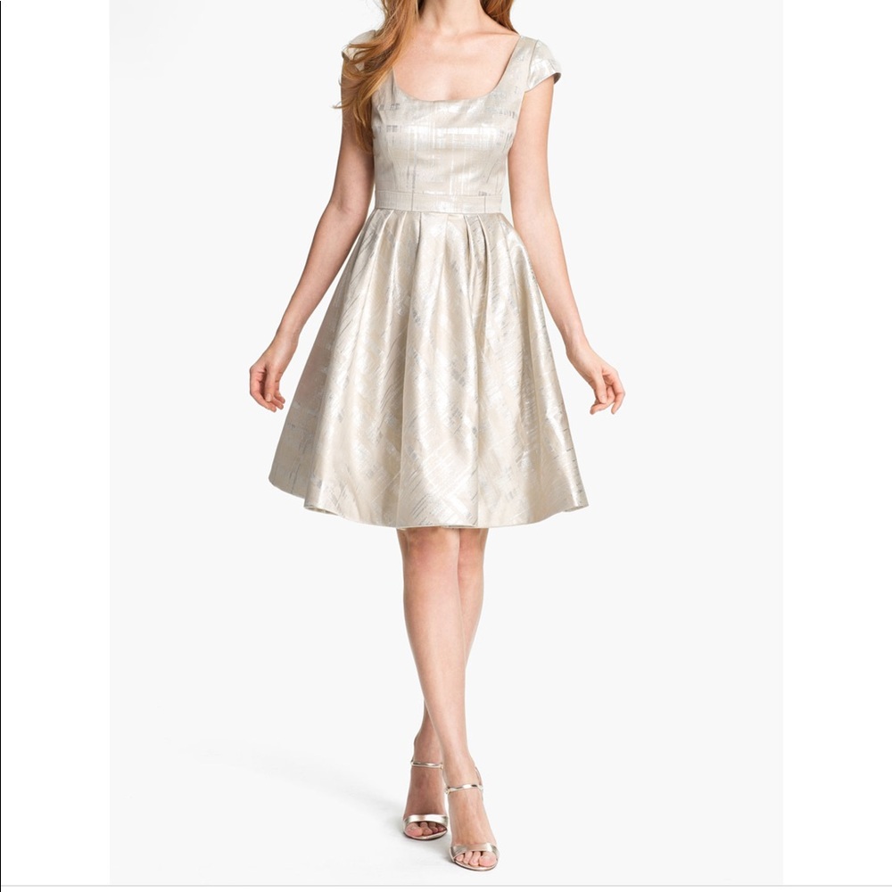 Kay Unger Fit and Flare party dress